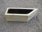 Angled Cuboid Decking Planter Left Hand