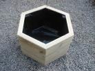 Hex Decking Planter 400mm x 400mm 3 Tier 