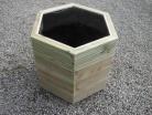 Hex Decking Planter 500mm x 500mm 4 Tier 
