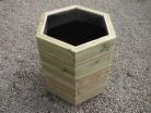 Hex Decking Planter 600mm x 600mm 5 Tier 